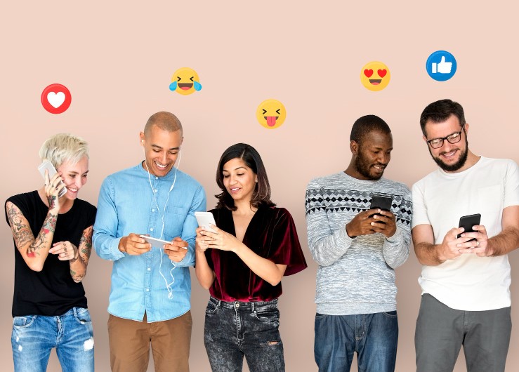 social media interactions